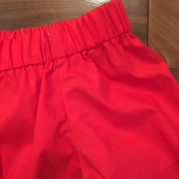 Red H&M 4/34 off shoulder A-line dress, almost new, hot holiday look! - Picture 3 of 6